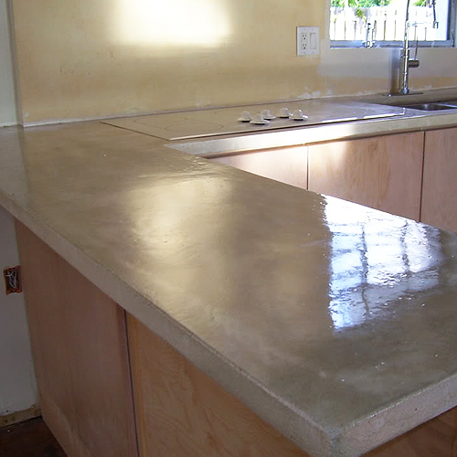 South Florida Concrete Countertops, Pictures Of Polished Concrete Countertops
